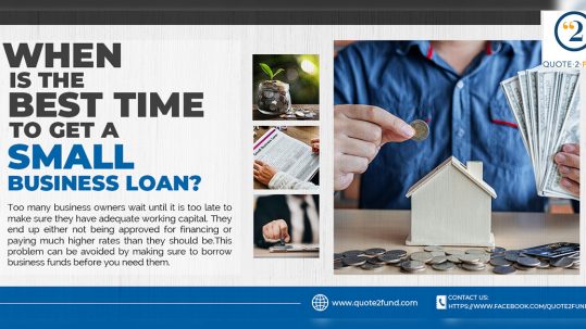 When Is The Best Time To Get A Small Business Loan